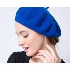 Beautiful Ladies Blue Beret