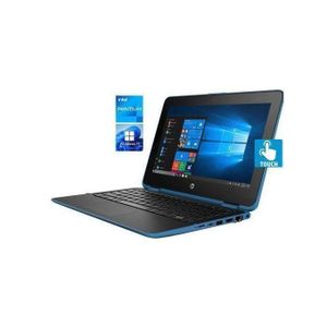 Hp  ProBook 11 X360- Intel Pentium 512GB SSD-TOUCHSCREEN 8GB RAM Windows10 Pro + Laptop Pouch