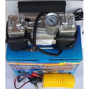 Heavy Duty Portable 12V 150 PSI Car Van Tyre Air Compressor Inflator Pump High Speed Double Cylinder Pump