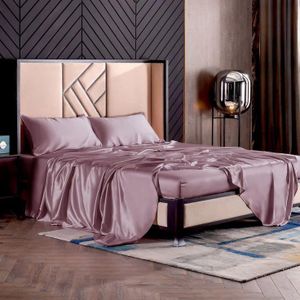 Bedding Set, Silky Bedsheet With Pillowcases 