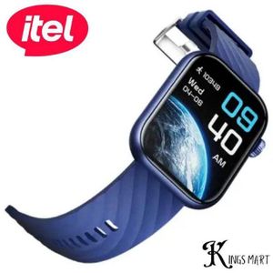 itel Storm-Plus 2.01" HD Display IP68 Water-Proof Wireless HD Calls Smart-Watch ISW-015 Blue