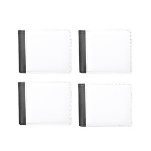 4Pcs Sublimation Wallet Blank Heat Transfer Wallet Blank