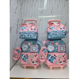 Glossy Bird Glossy Trolley school bag