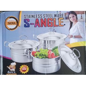 Stainless Steel Steamer Pot For Cooking 2-tier Steaming Pot With Ear For  Dumplings Vegetables Dishes