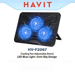 Havit GAMENOTE F2067 Laptop stand with cooling pad