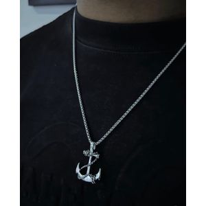 Luxury Link Chain with Anchor Pen