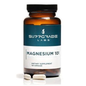 SUPPGRADE LABS Chelated Magnesium Bisglycinate 120 Capsules
