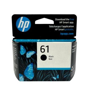 Hp 100% Genuine Original 61 Black Ink cartridge 