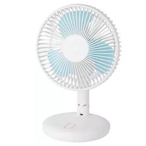 Dp Rechargeable Rotating fan 8000mAh with LED light-7681 Blue