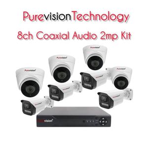 Channel DVR Kit + 8 Full HD Outdoor 1080P Cameras