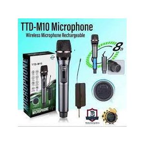 Handheld Rechargeable Wireless Microphone UHF TTD-M10