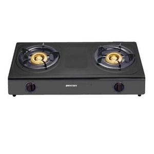 Auto Ignition Table Top Gas Cooker-2 Burner-Black BOS-GS012