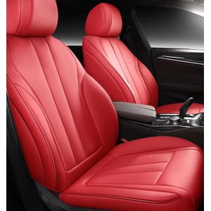 Universal Premium Leather Car Seat Cover – Full Set Luxury Automotive Seat Protector