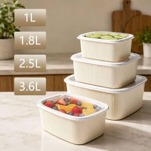 4 in 1 silicon cover food storage set 