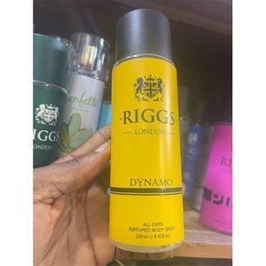 Riggs London  ALL OVER PERFUMED BODY MIST ( DYNAMO ) 250ML