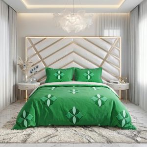 Emerald Bloom Bedding Set