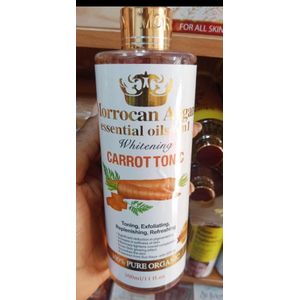 Moroccan argan essential oil 6 in 1 carrot tonic 