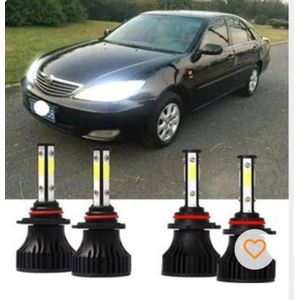 For Toyota Camry 2002-2006 - 2014 4PC Combo LED Headlight