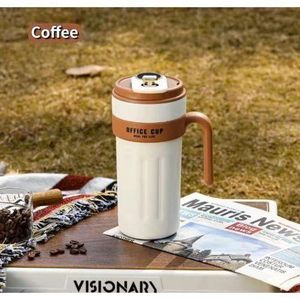 650ml Smart Coffee Temperature Display Portable Coffee Cups With Handgrip