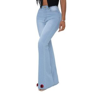 JDinms Womens Classic Flare Bell Bottom Denim Jeans Nigeria