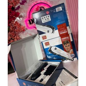 Kiki New Gain Professional Rechargeable Hair Clipper Kit – Electric Hair Trimmer with Multiple Guide Combs & Charger (2pcs)