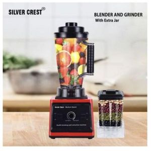 Silver Crest 3L Industrial Food Crusher Blender- 2 in 1 Jar 