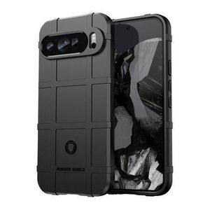 Rugged Shield Back Case For Google Pixel 9 Pro Xl - Black