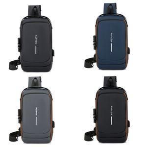 4 In 1 Unisex Anti-Theft Luxury Cross Bag