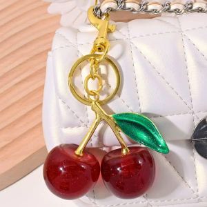 Cherry Key/Bag Holder