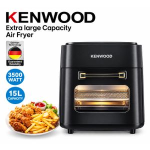  High quality 15L Extra Large Capacity Air Fryer 3500W – Black