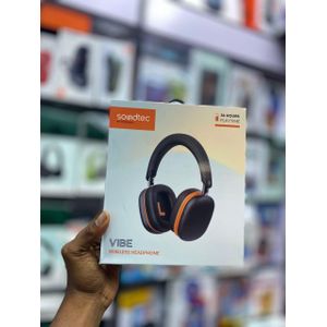 Soundtec by Porodo Vibe Wireless Headphone 36 Hours Playtime Bluetooth Over Ear
