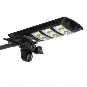 SOLAR Street Light With CCTV Camera PTZ Rotate 360°+free Pole
