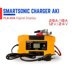 12/24V 20A Intelligent Pulse Repair Charger Lithium Battery Activation Function Applicable to Lead Acid and Lifepo4 