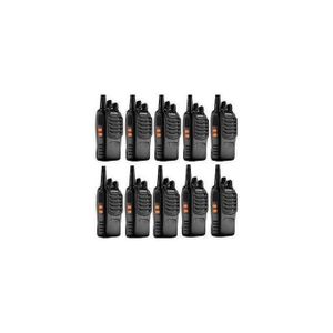Baofeng Standard Security Alert 10-Pieces Security Phone BF-888s Walkie Talkie With Earpieces