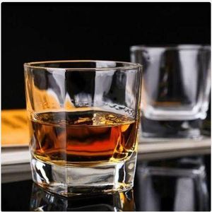 Whiskey Clear Glass Cup 6 Pieces