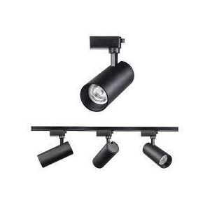 3-in-1 Black Track Spotlight