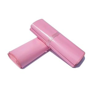 Pink Courier Bags / Courier Nylons /Poly Mailer- Inv Pocket 50 Pcs Large- A2 -40x63cm-16/23 Inches