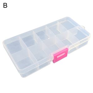 40 Pack Pack Clear Plastic Beads Storage Containers Box With Hinged Lid For  Small Items, Diamond, B