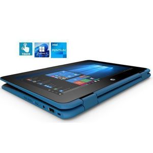 Hp ProBook 11 X360- TOUCH- 8GB RAM/512GB SSD-Intel PENTIUM QUAD CORE WIN11 Pro +Mouse &USB Light