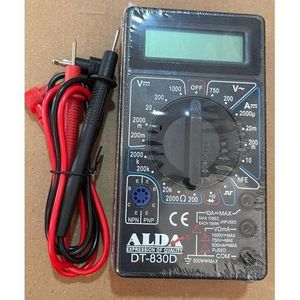  AC/DC Voltage Ampere Meter Tester BUZZER DT830D Digital Multimeter Voltmeter meter With Test Probe