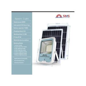 SMS 200w Solar Flood Light