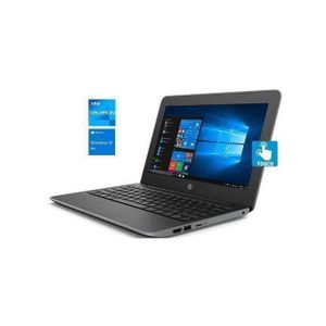Hp  Stream 11 Pro- Intel Celeron- Education Edition - 4GB RAM - 64GB HDD Windows 10 Pro+ USBLIGHT&MOUSE