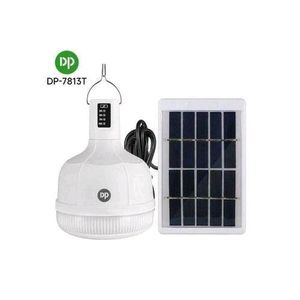Dp Solar Panel And USB Rechargeable Fluorescent Lamp Bulb Torchlight Torch LED