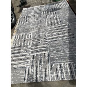 Turkey Millat TEM Center Rug - Ash