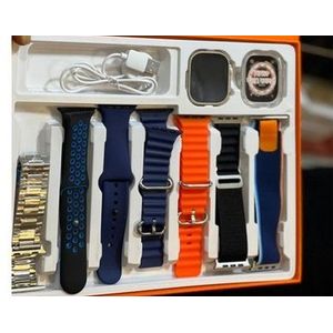 Ultra  Smart Watch 49mm 7in1 Wireless Charging For IPhone / Android