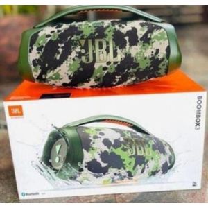 Jbl Premium Boombox 3 Portable Bluetooth Speaker-80W, 24H Battery, lP67 Waterproof, Green