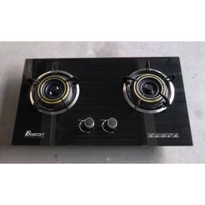 Boscon 2 burner tempered Glass Gas cooker