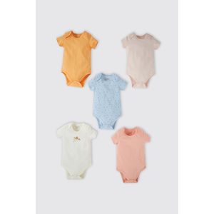 Baby Girls' Short Sleeve One Piece Bodysuit 3 Pack Gift Set (Red