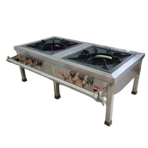 Genetic Industrial Stock Pot Gas Cooker - 2 Burner
