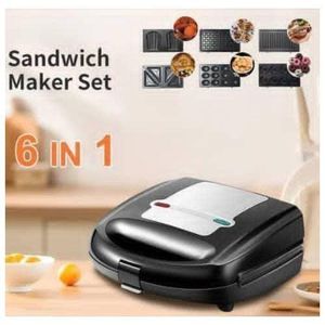 Sokany 6 in 1 Sandwich Maker Set 